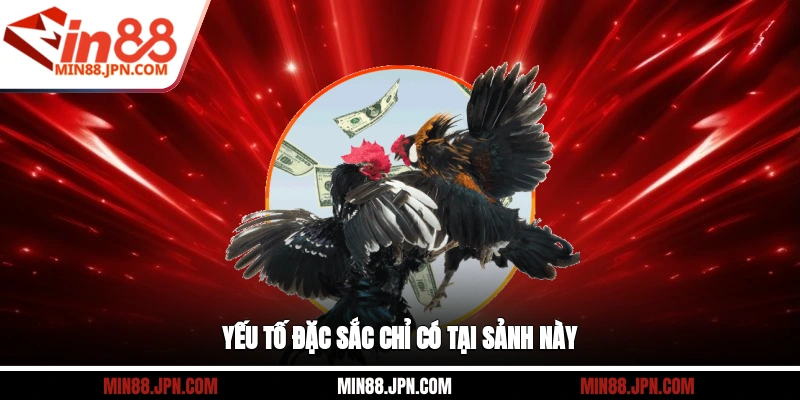 Yếu tố đặc sắc chỉ có tại sảnh này