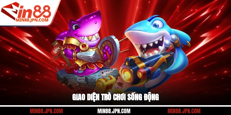 Giao diện trò chơi sống động