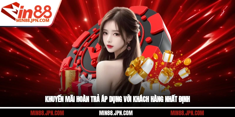 Khuyến mãi hoàn trả áp dụng với khách hàng nhất định